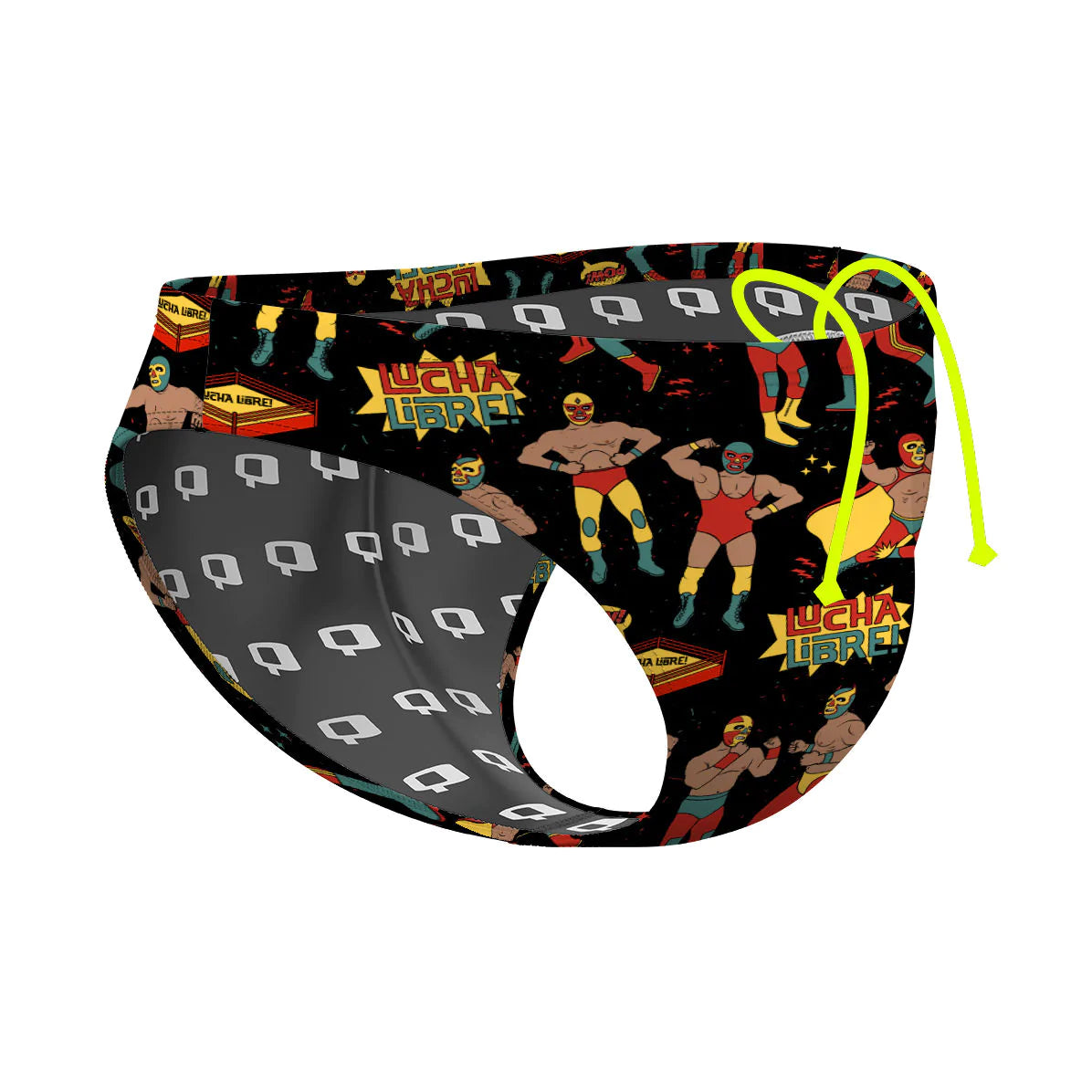 Lucha Libre - Waterpolo Brief Swimsuit