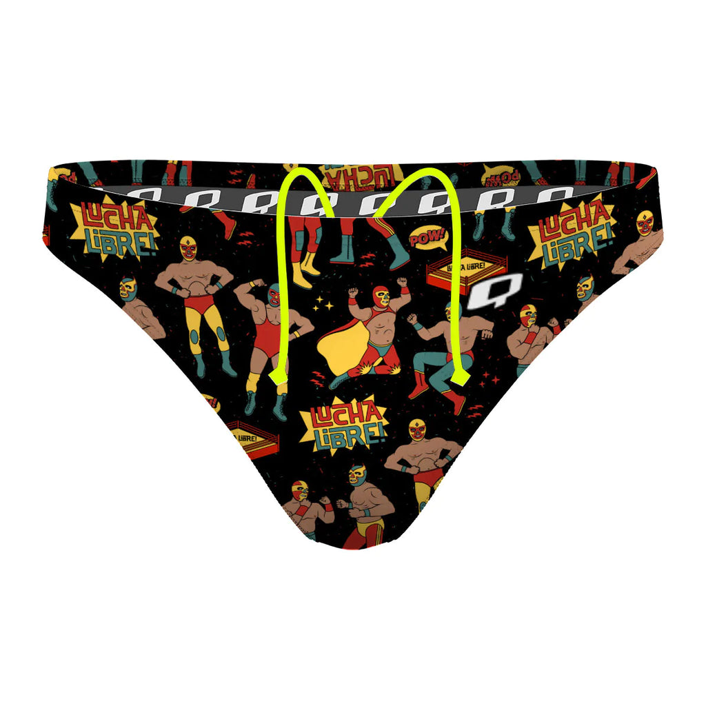 Lucha Libre - Waterpolo Brief Swimsuit