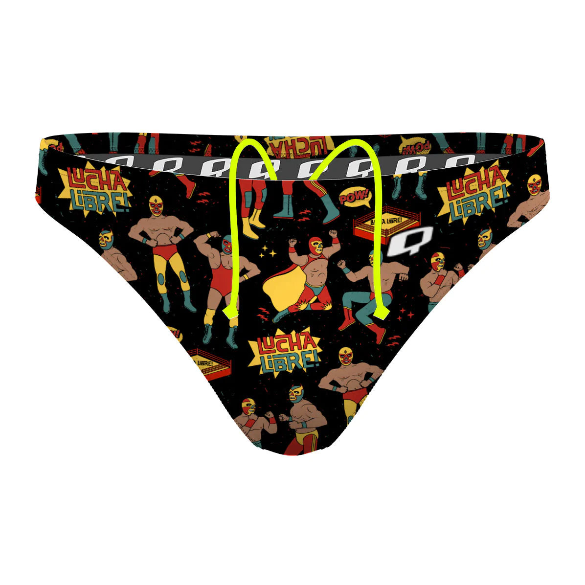 Lucha Libre - Waterpolo Brief Swimsuit