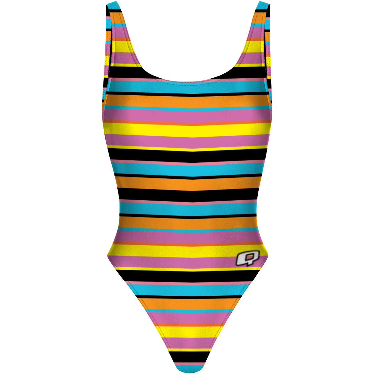 Dive Into Summer - High Hip One Piece Swimsuit