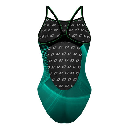 Green Matrix - Skinny Strap