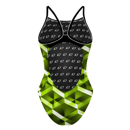 Green Diamond - Skinny Strap