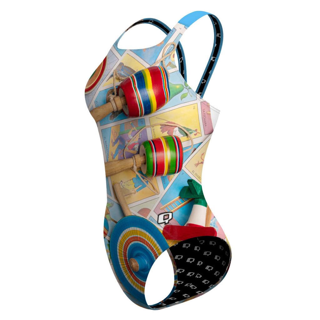 Mis Juguetes - Classic Strap Swimsuit