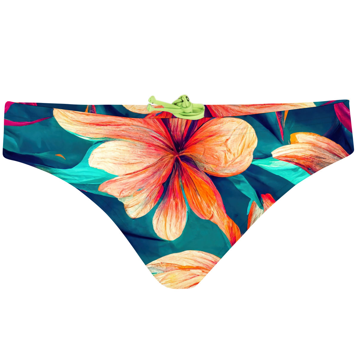 Wild Flowers - Bandeau Bikini Bottom