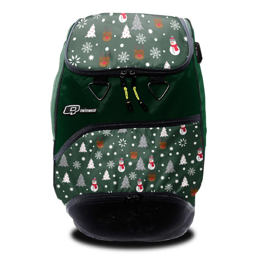 Green Xmas Back Pack