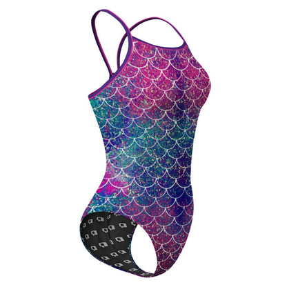 Mermaid Scales Skinny Strap