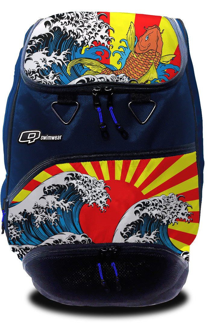 Rising Koi Back Pack