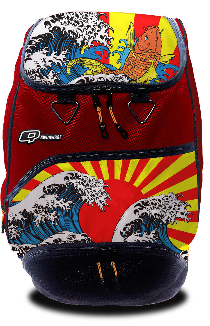 Rising Koi Back Pack