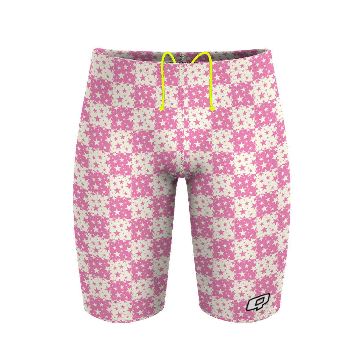 Pink Plaid Stars - Jammer Swimsuit