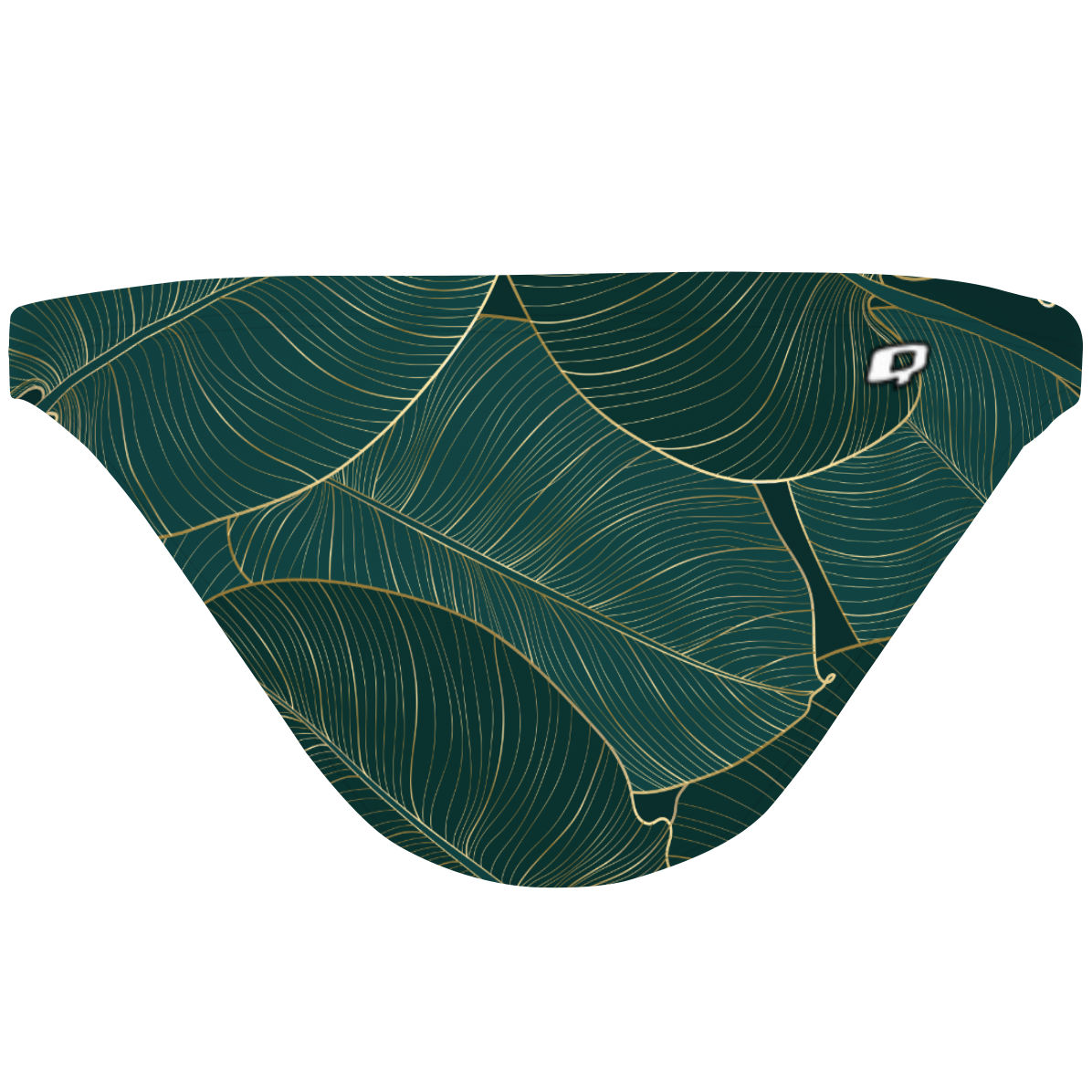 Leafy Green - Tieback Bikini Bottom