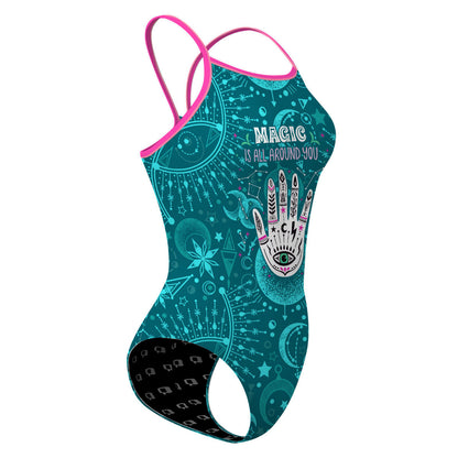 Magic Is All Around You - Skinny Strap Swimsuit