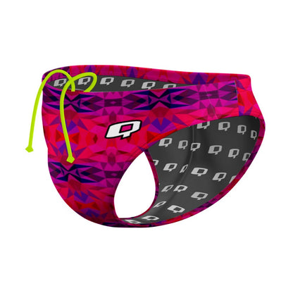 Kaleido Red Waterpolo Brief