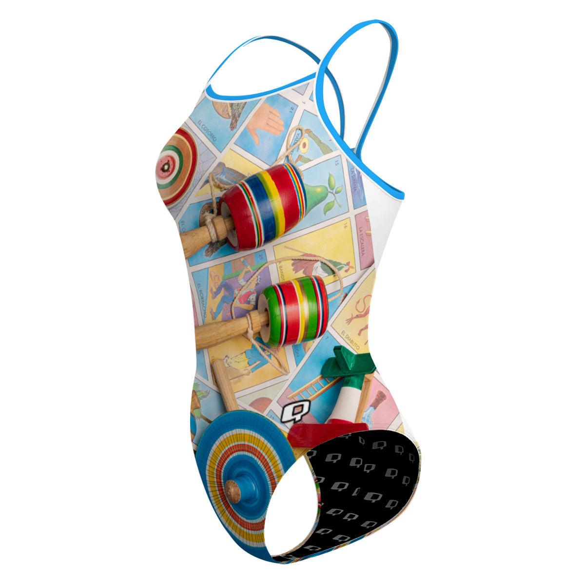 Mis Juguetes - Skinny Strap Swimsuit