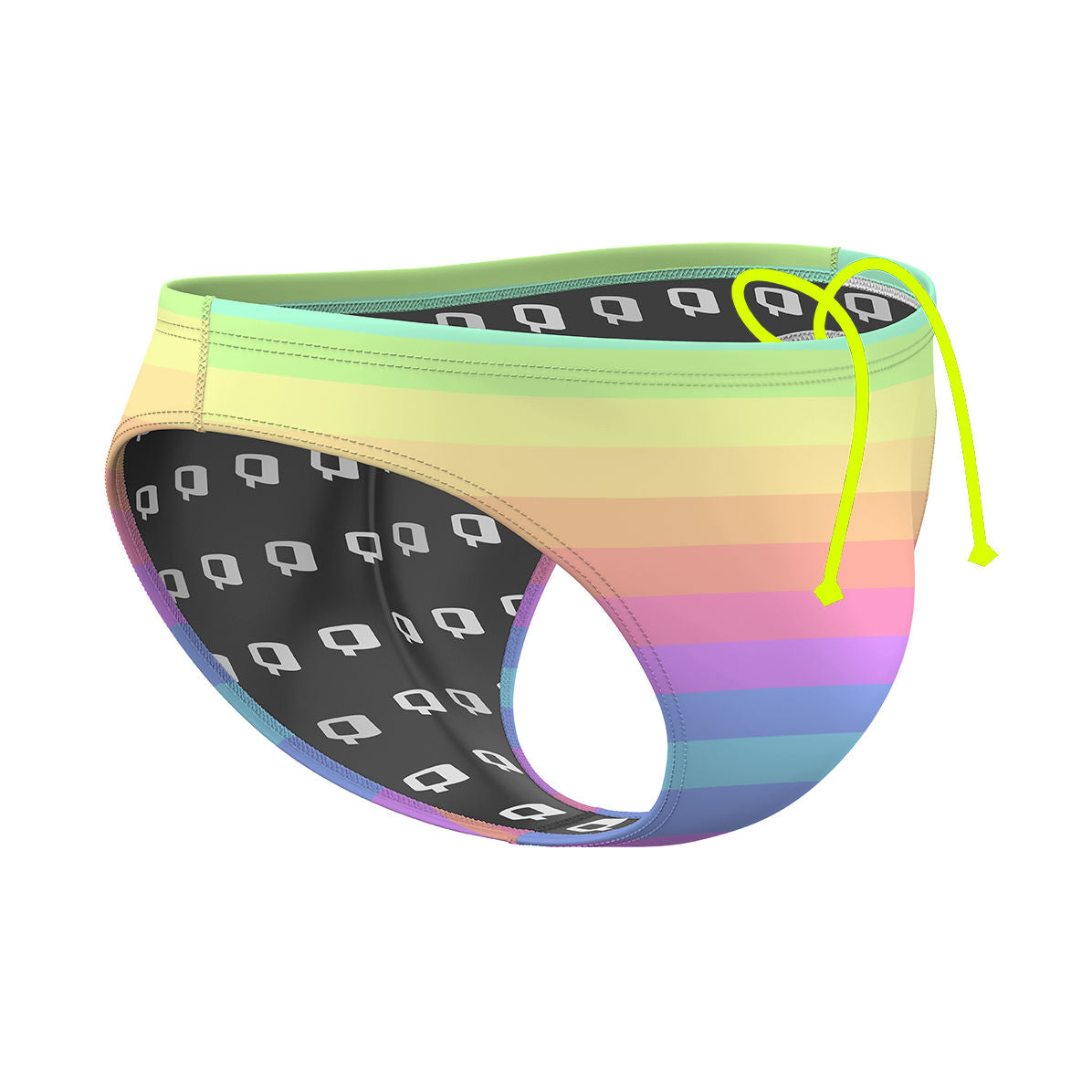 Rainbow - Waterpolo Brief Swimsuit