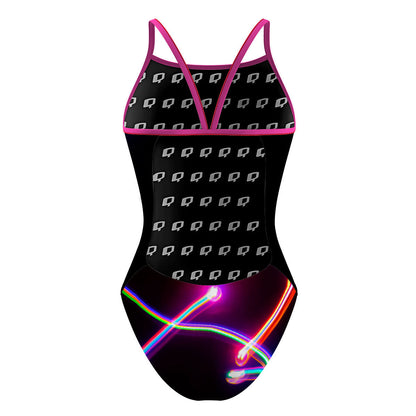 Neon Lovers - Sunback Tank Swimsuit