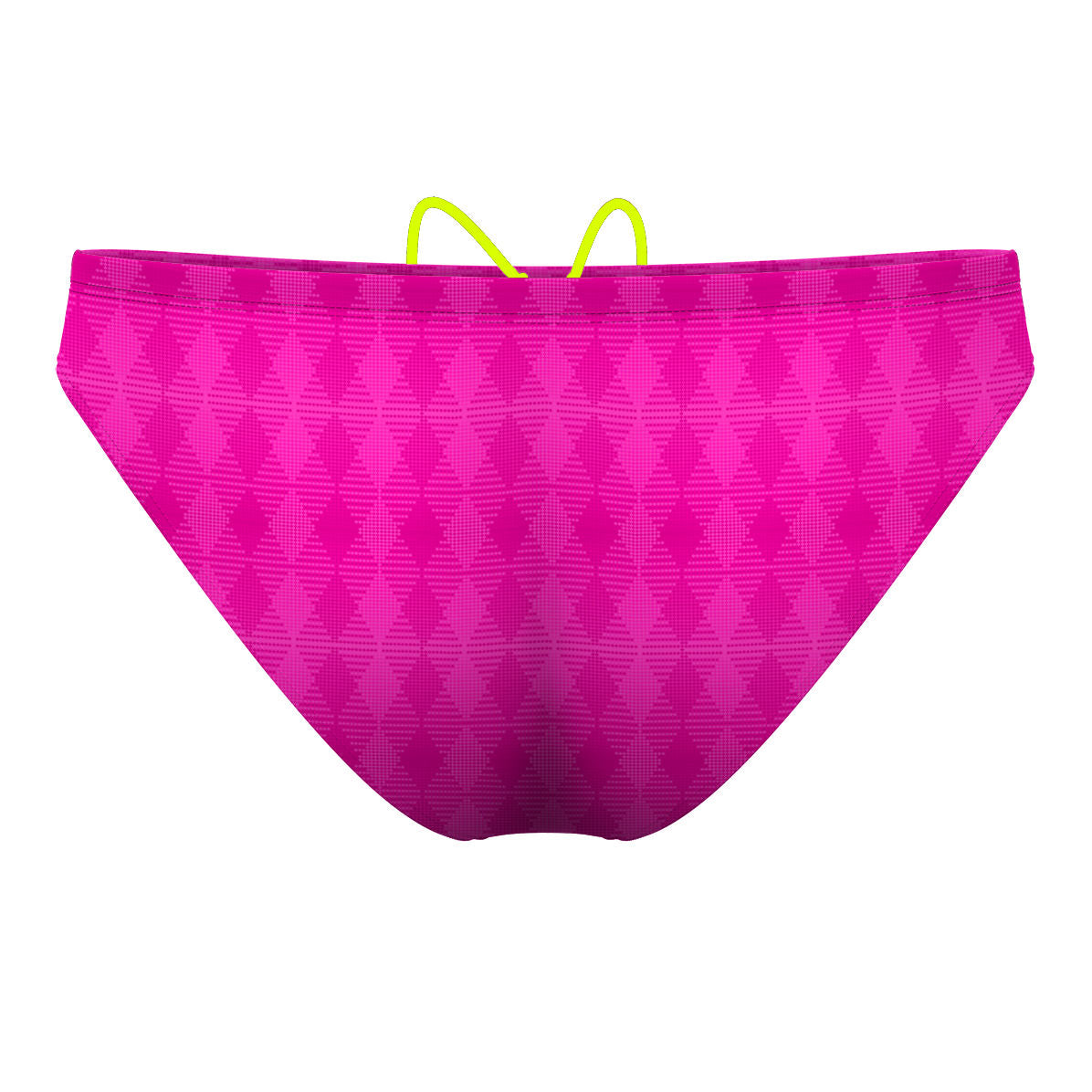 Hot Pink Plaid - Waterpolo Brief Swimsuit