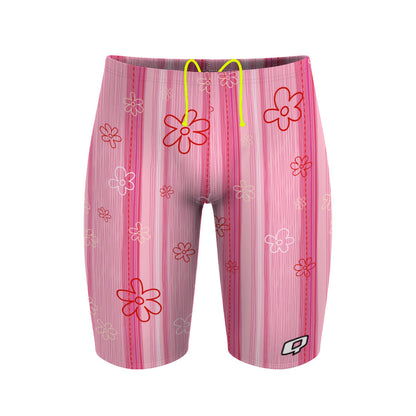 Pink Stripes - Jammer Swimsuit