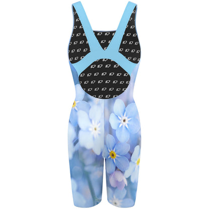 Blue Spring - Classic Strap Long Knee Women Jammer