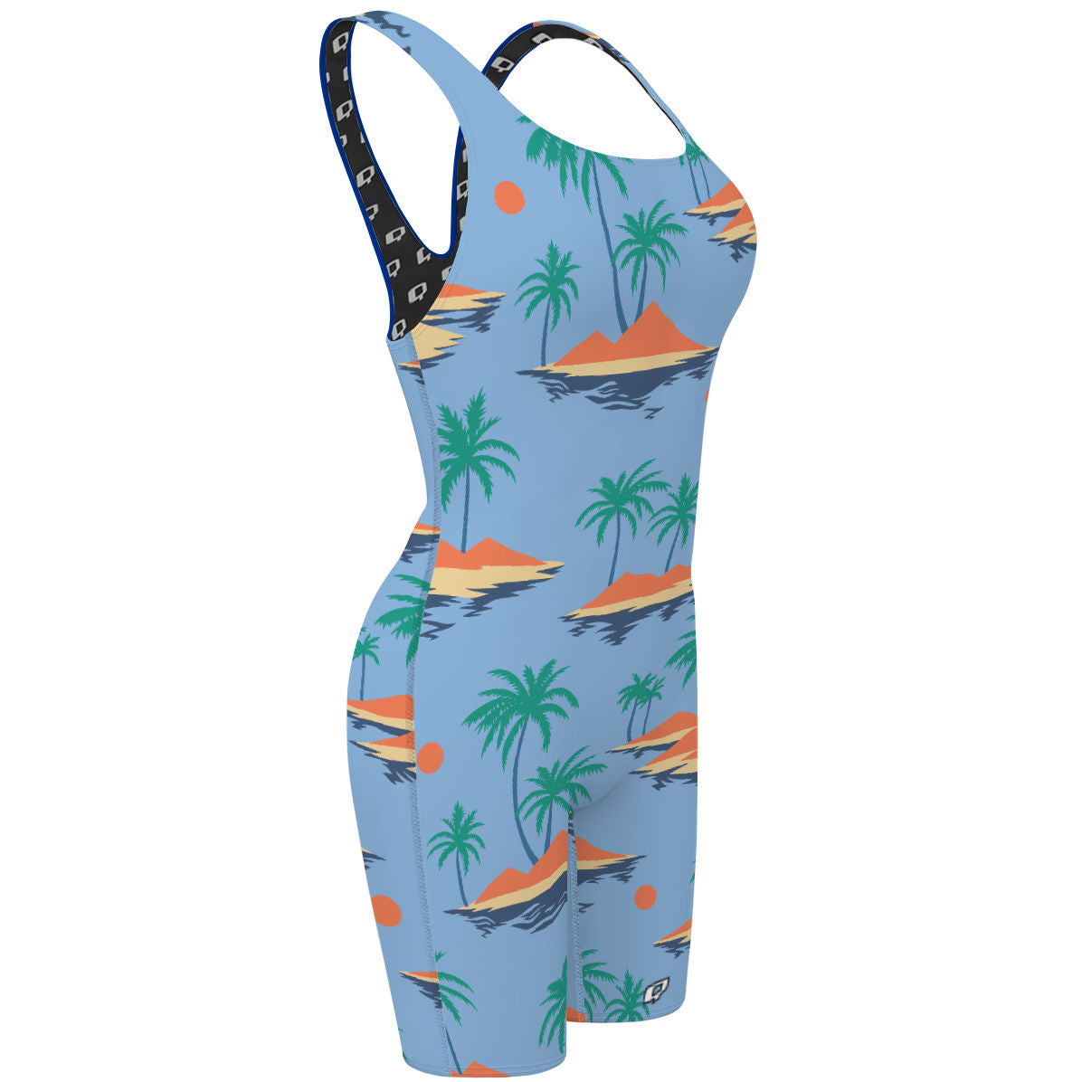 Aloha Rock - Classic Strap Long Knee Women Jammer