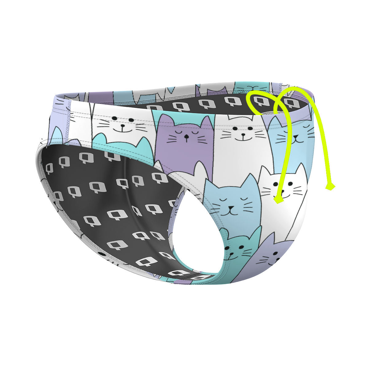 Cats - Waterpolo Brief Swimsuit