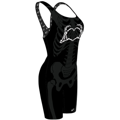 Love Bones - Classic Strap Long Knee Women Jammer