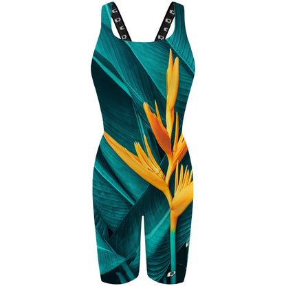 Tropical Nature - Classic Strap Long Knee Women Jammer