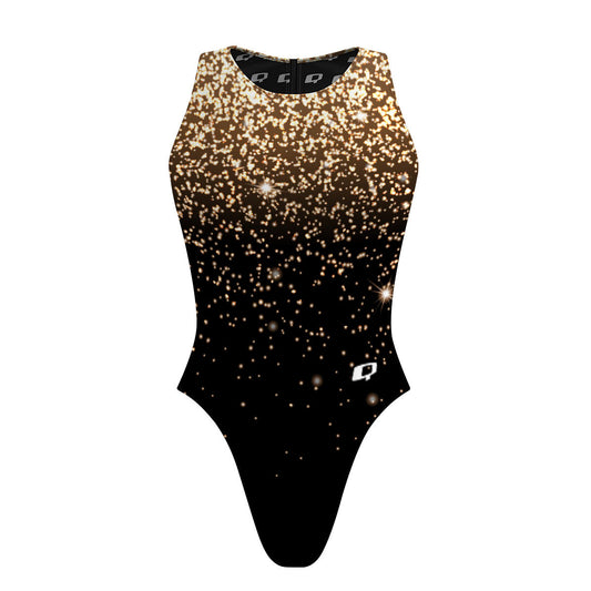 All that Glitters - Women Waterpolo Swimsuit Cheeky Cut