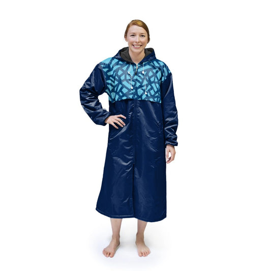 Angle-Navy/Turquoise - Parka