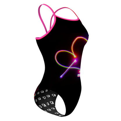 Neon Lovers - Sunback Tank Swimsuit