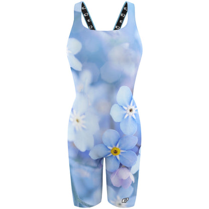 Blue Spring - Classic Strap Long Knee Women Jammer