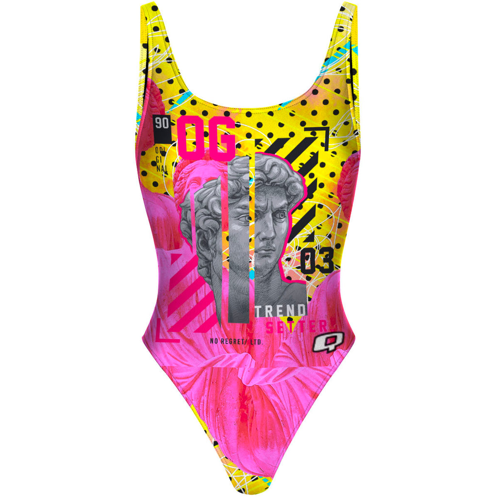 Trend Setter - High Hip One Piece Swimsuit