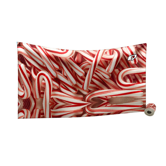 Candy Cane Quick Dry Towel