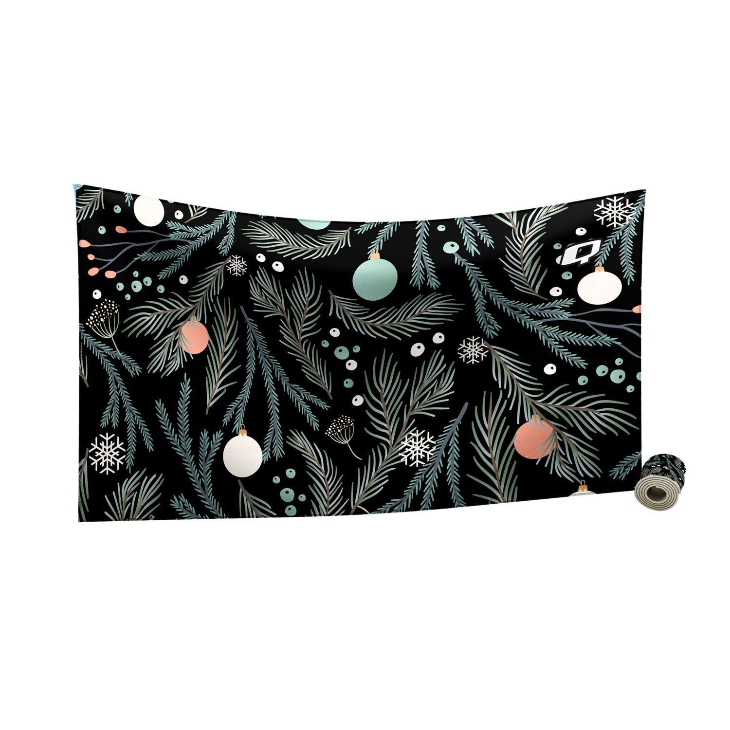 Deck the Halls Quick Dry Towel
