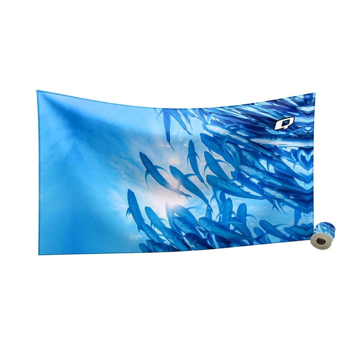 Poissons Libres Quick Dry Towel