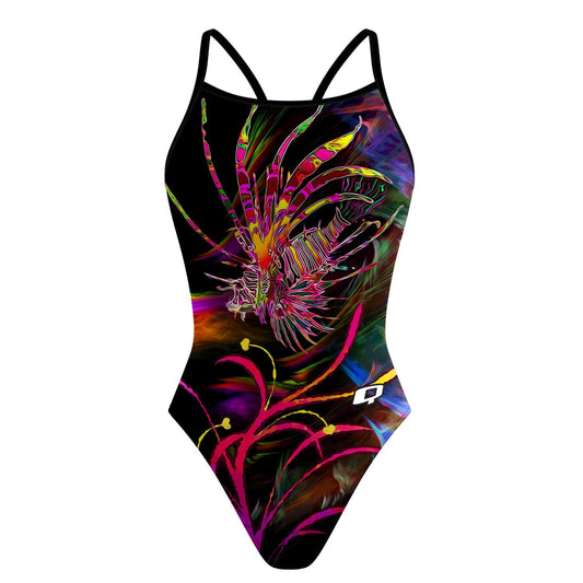 Lionfish in Technicolor Skinny Strap
