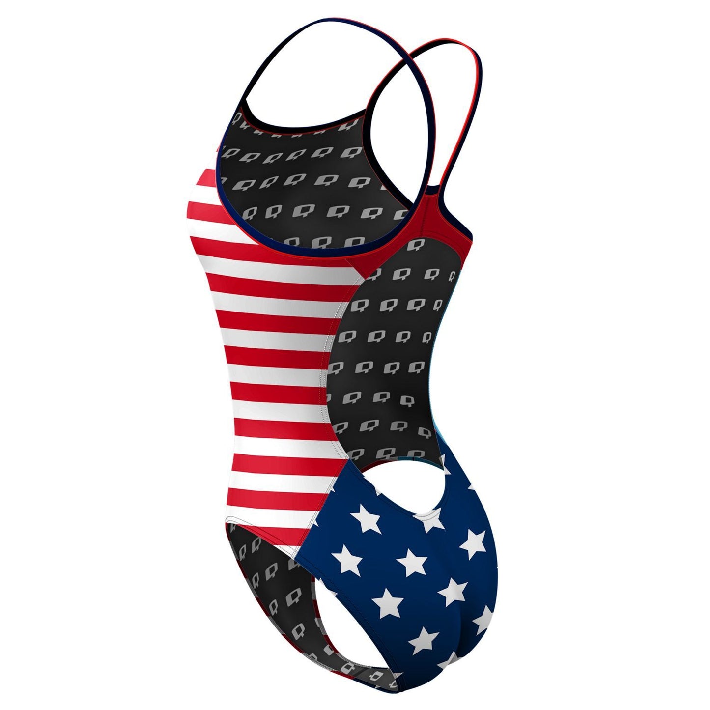 Stars and Stripes Skinny Strap