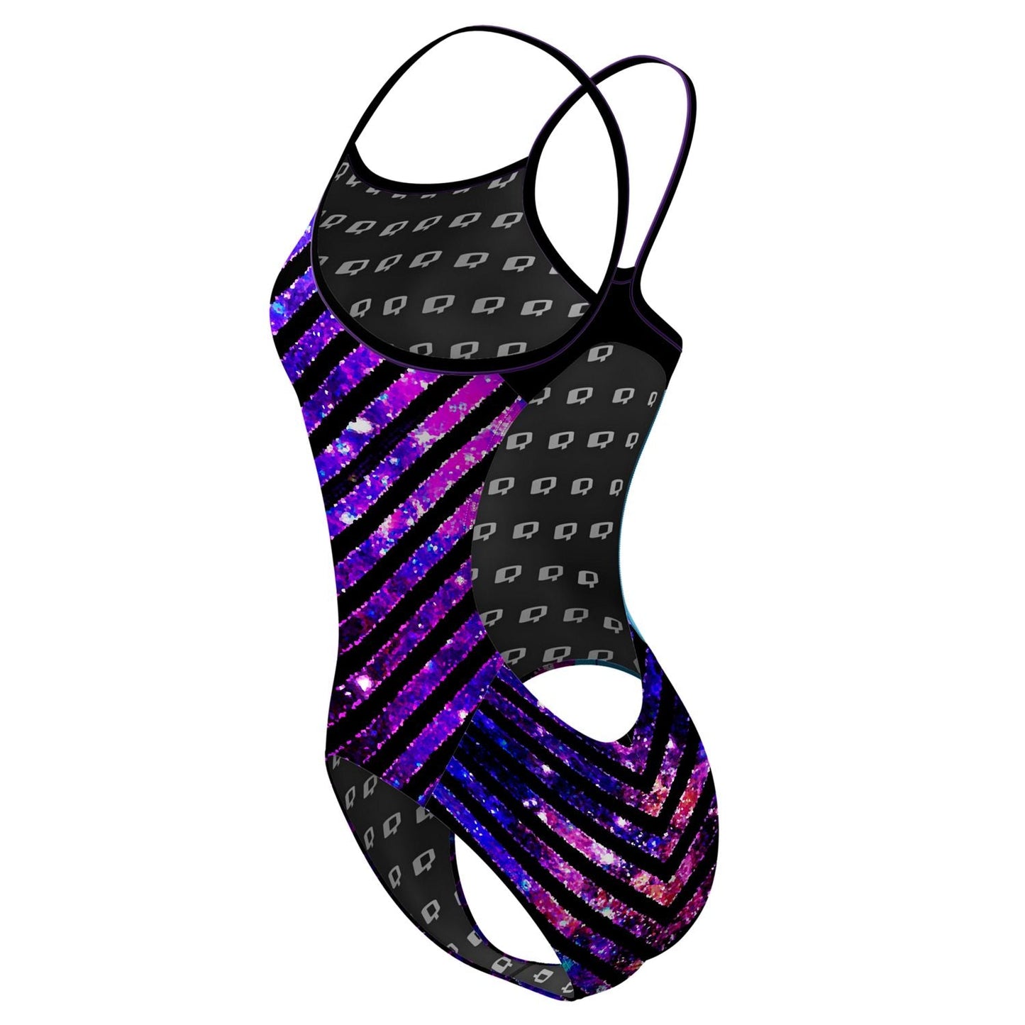 Into the Galaxy Skinny Strap Swimsuit