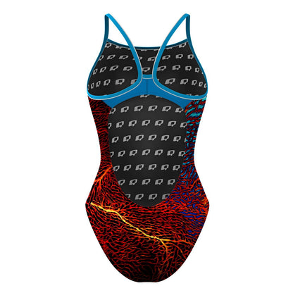 Breath of the Red Coral Skinny Strap