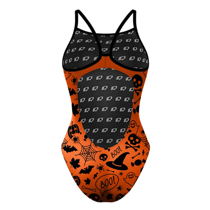 Fright Night Skinny Strap Swimsuit